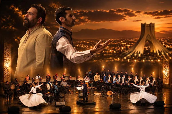 پوستر کنسرت آواکوب در تهران